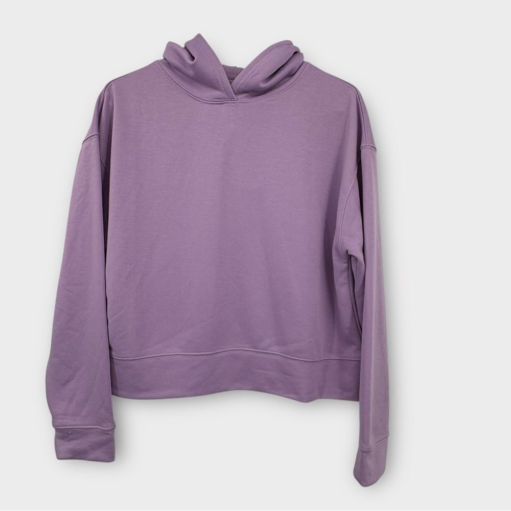 Nordstrom Deluc Margot Cropped Hoodie‎ in Lilac Women’s Size XS NWT
